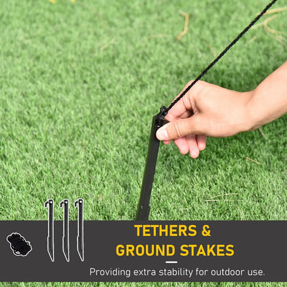 6 Foot Tall Outdoor Inflatable Bear Airblown Projection Holiday Christmas Lawn Décor