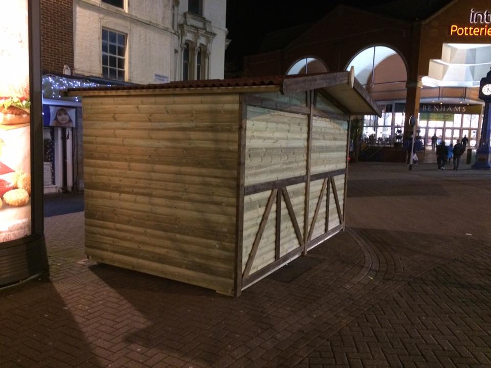 Standard Garden Chalet 4.3M wide x 2.8M deep by Churnet Valley - XCH05