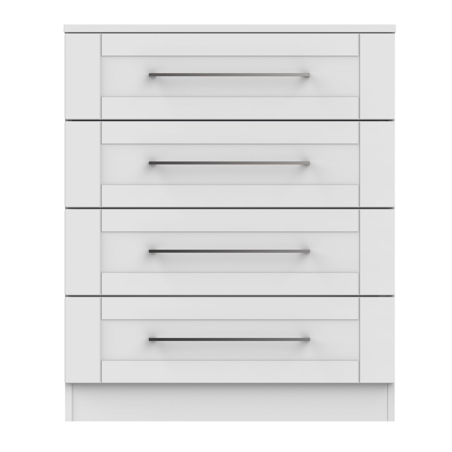 York Chest of Drawers Grey 4 Drawers 74cm