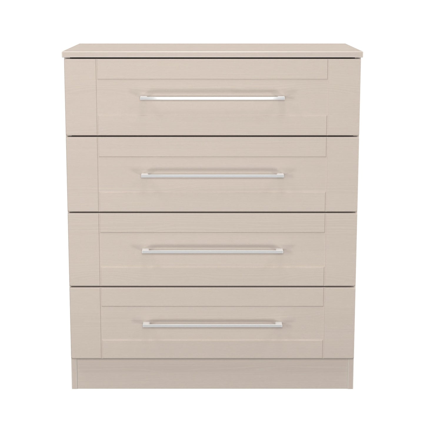 York Chest of Drawers Cream 4 Drawers 74cm