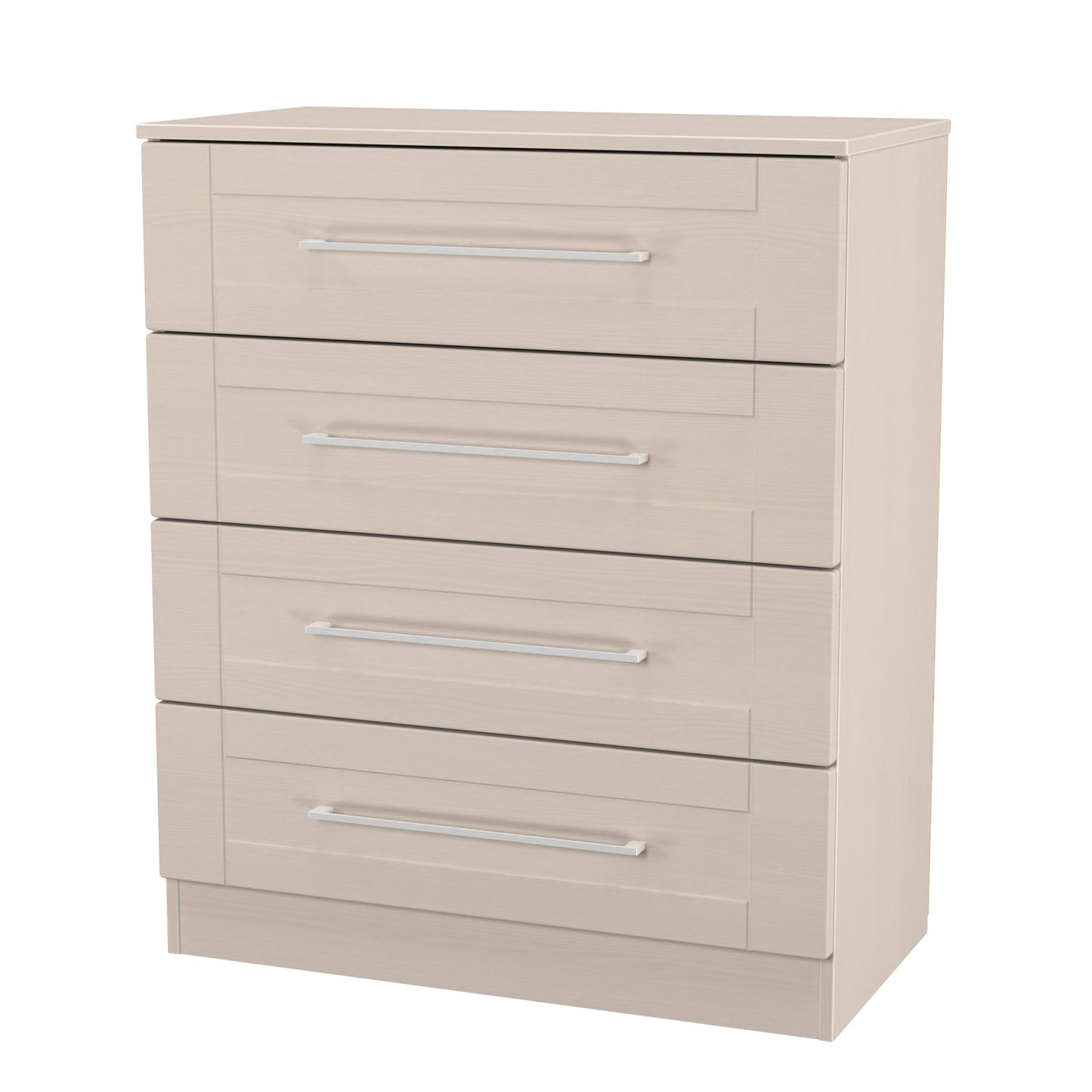 York Chest of Drawers Cream 4 Drawers 74cm