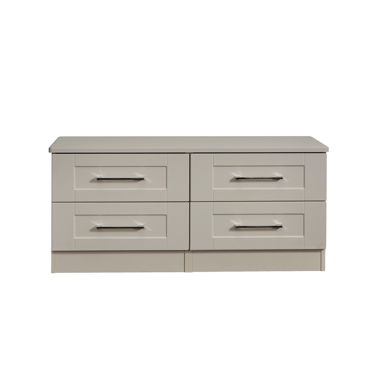 York Large Chest of Drawers Cream 4 Drawers 110cm