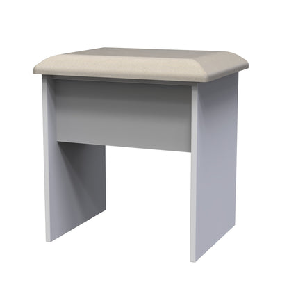 York Dressing Stool Grey 48cm