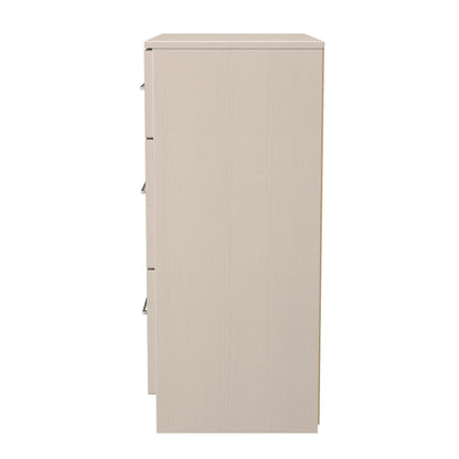 York Chest of Drawers Cream 3 Drawers 39cm