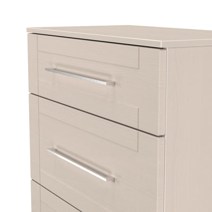 York Chest of Drawers Cream 3 Drawers 39cm