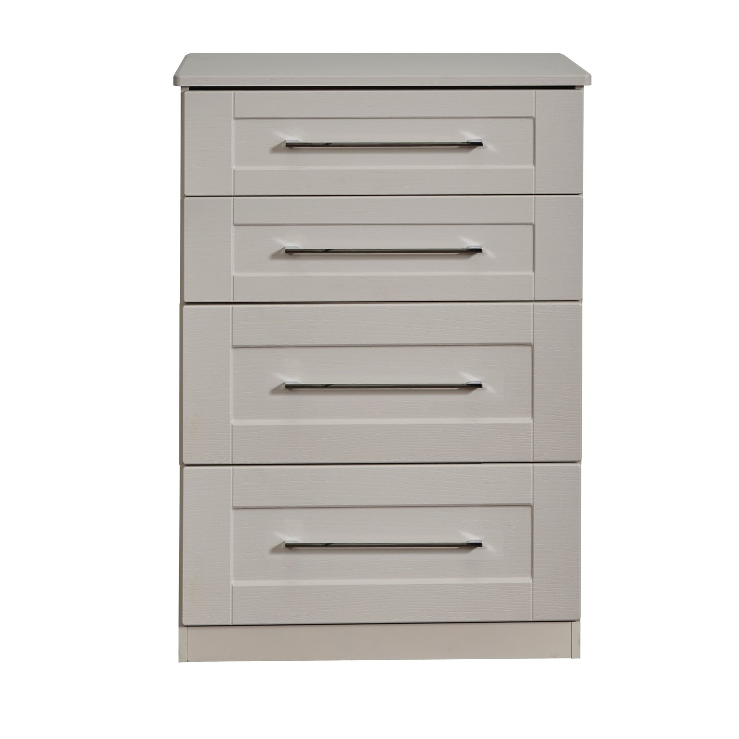 York Tall Chest of Drawers Cream 4 Drawers 74cm