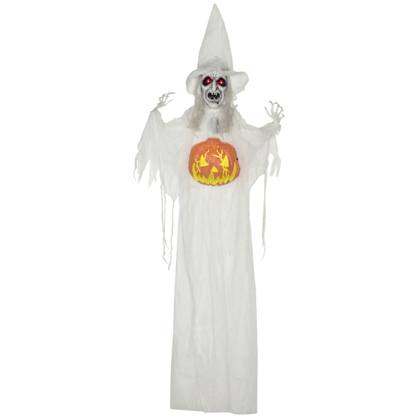 Animated Witch Halloween Decoration - 183cm