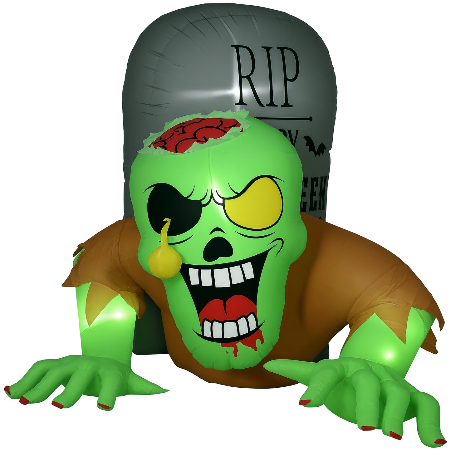 Zombie Inflatable Halloween Decoration - 250cm