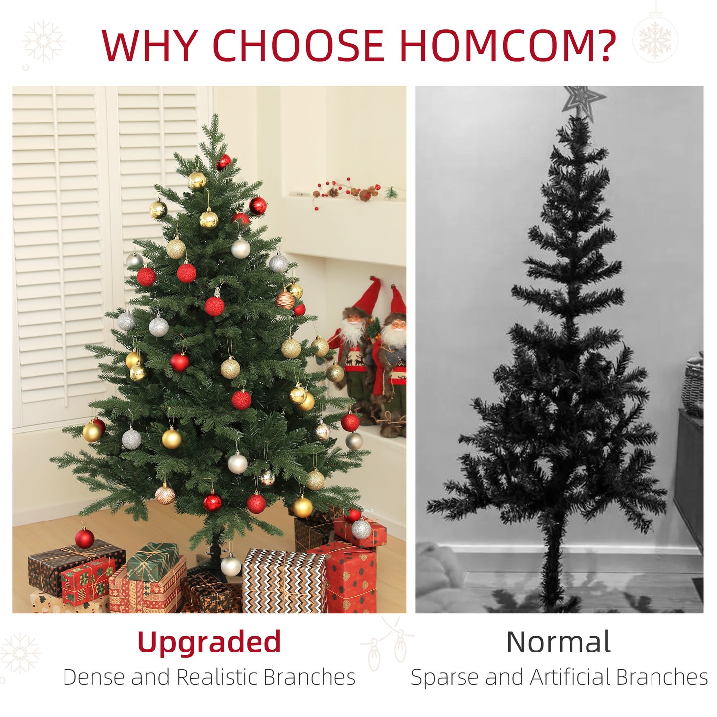 5ft Christmas Tree Artificial - Dark Green  1121 Tips