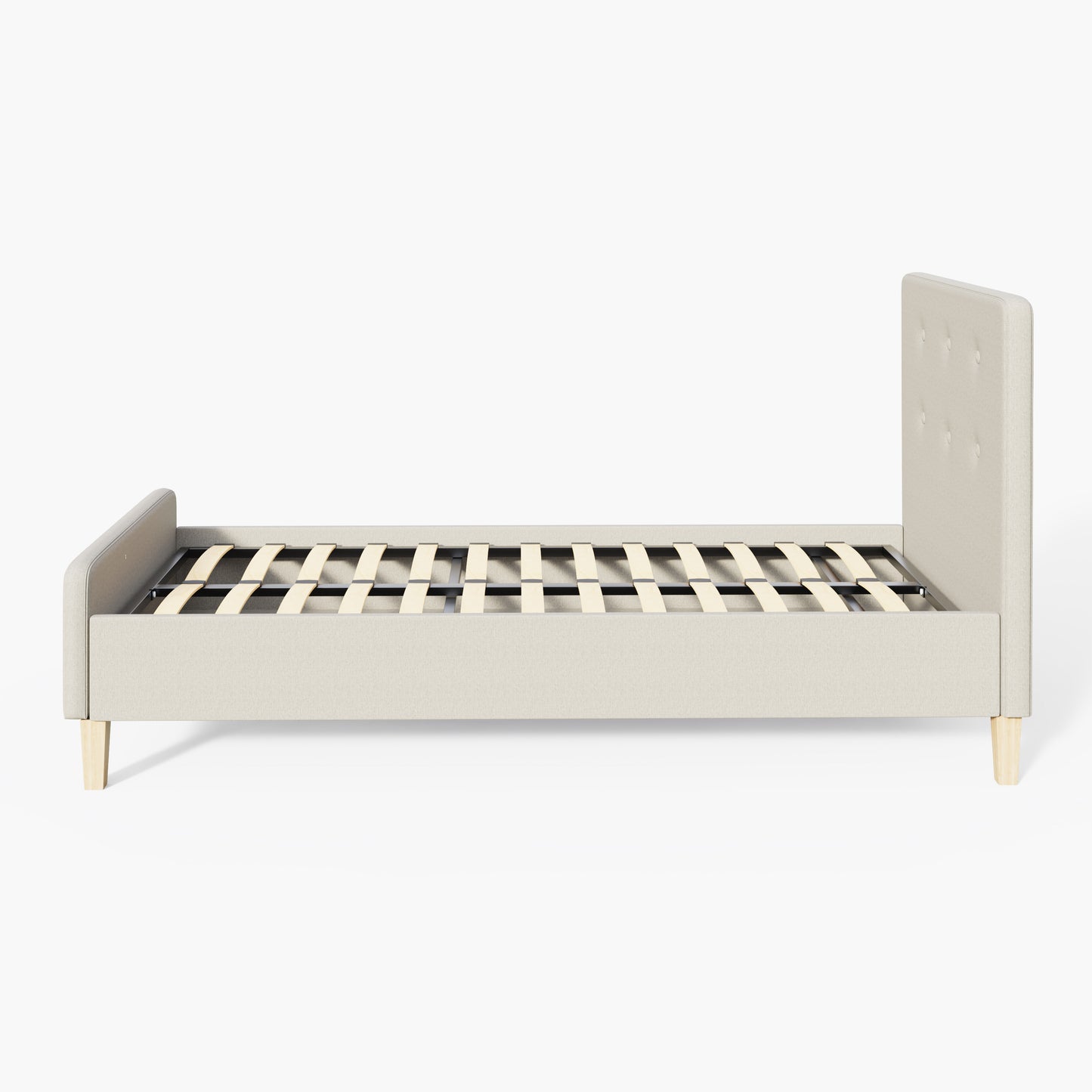 Ashbourne Single Bed Natural 3 x 7ft