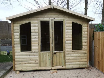 Chatsworth Garden Summerhouse 12FT Front x 8FT Deep by Churnet Valley - CHATS12X8