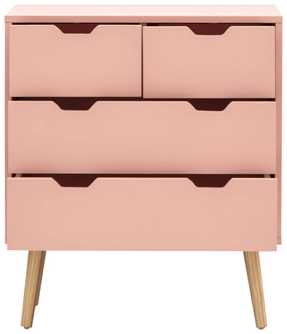 Nyborg Chest of Drawers Pink 4 Drawers