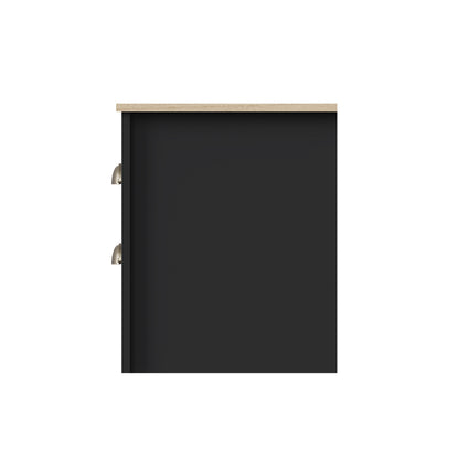 Lancaster 4 Piece Bedroom Furniture Set Black