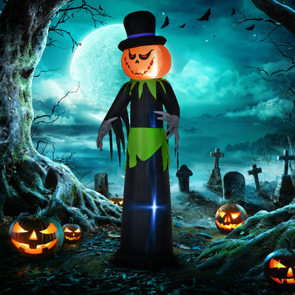 Pumpkin Man Inflatable Halloween Decoration - 250cm Primary Image