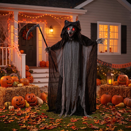 Animated Werewolf Halloween Decoration - 170cm