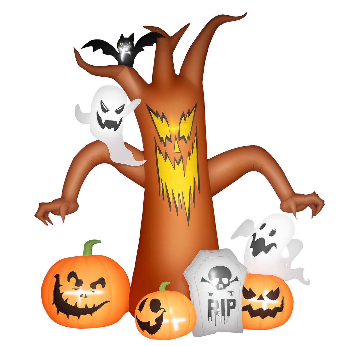 Haunted Tree Inflatable Halloween Decoration - 240cm