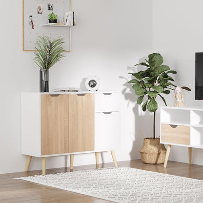Sideboard Floor Standing Storage Cabinet with Drawer for Bedroom