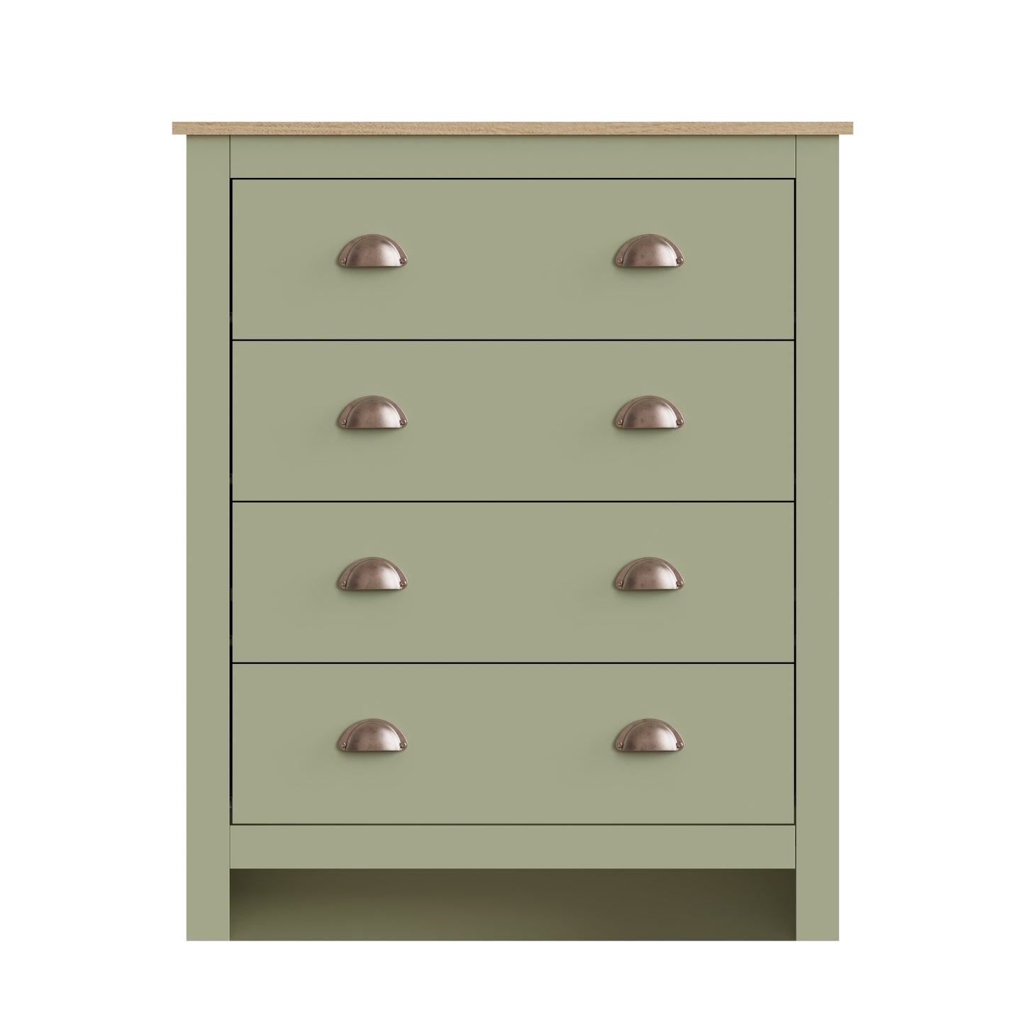 Lancaster 4 Piece Bedroom Furniture Set Green