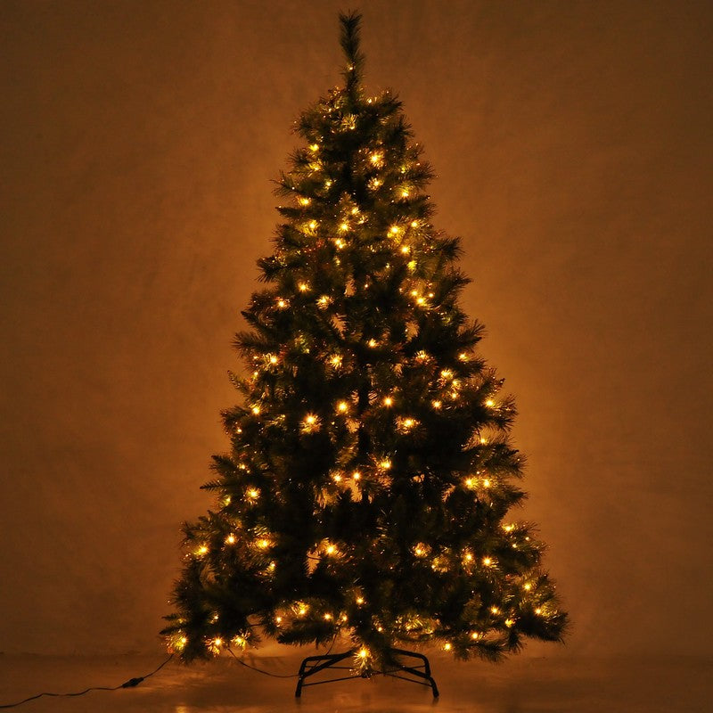 6 Foot Pre-Lit Artificial Christmas Tree