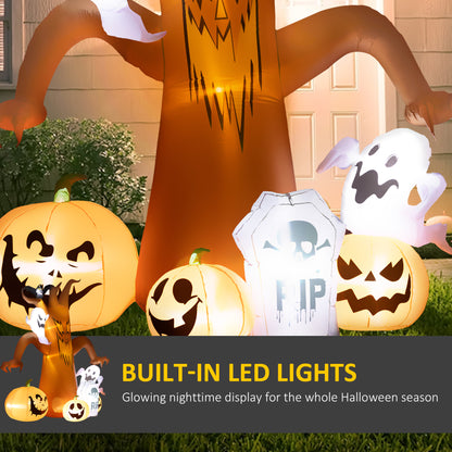 Haunted Tree Inflatable Halloween Decoration - 240cm