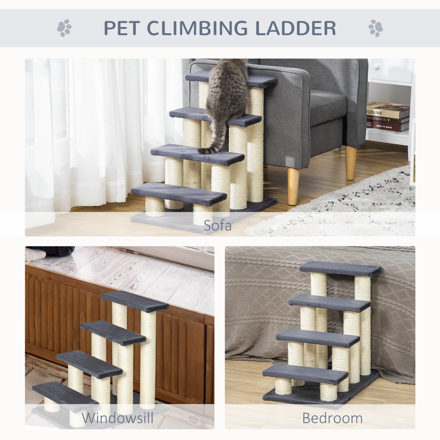 PawHut Pet Ladder