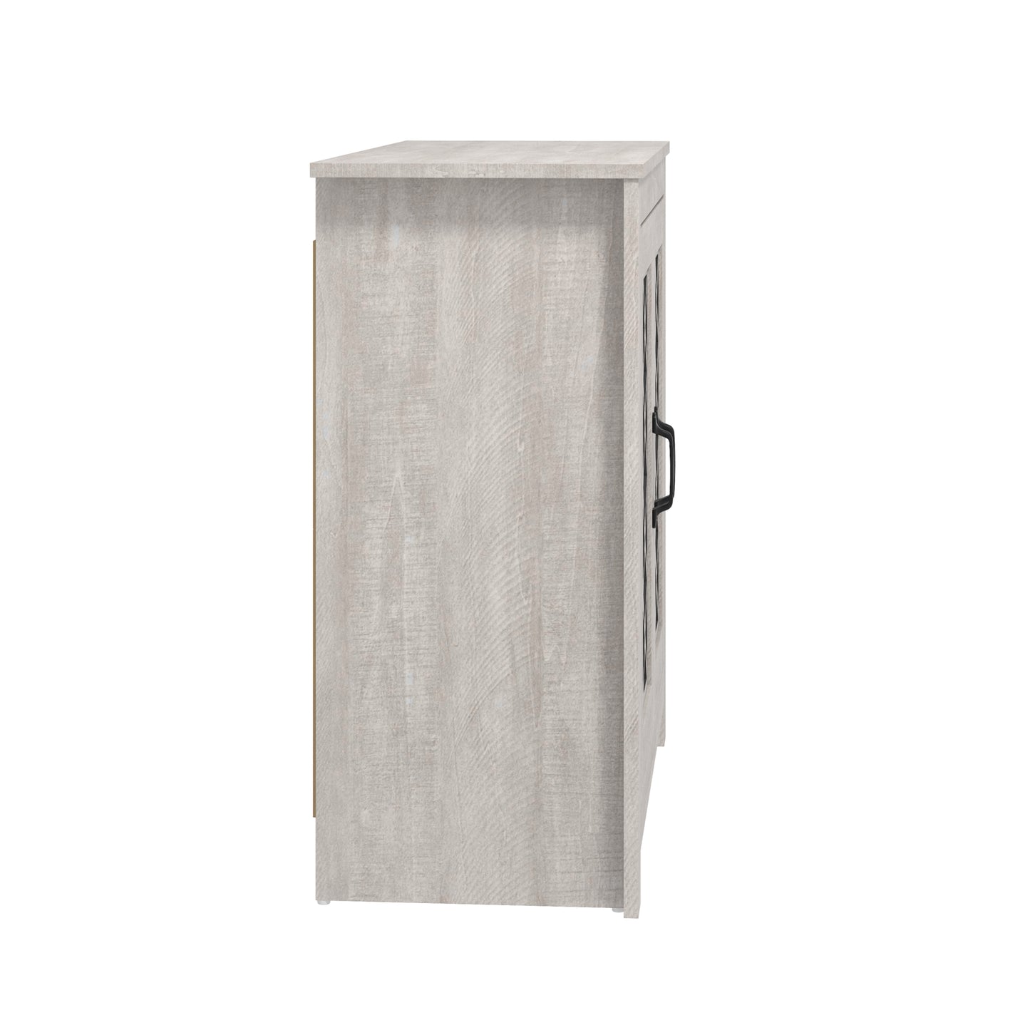 Tiverton Shoe Storage Light Grey 2 Doors 4 Shelves
