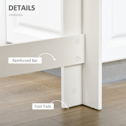 Bar Table Coffee Table Kitchen Dining Table with 4-Tier Storage Shelf for Kitchen