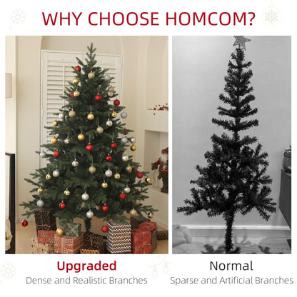 6ft Christmas Tree Artificial - Dark Green  1696 Tips
