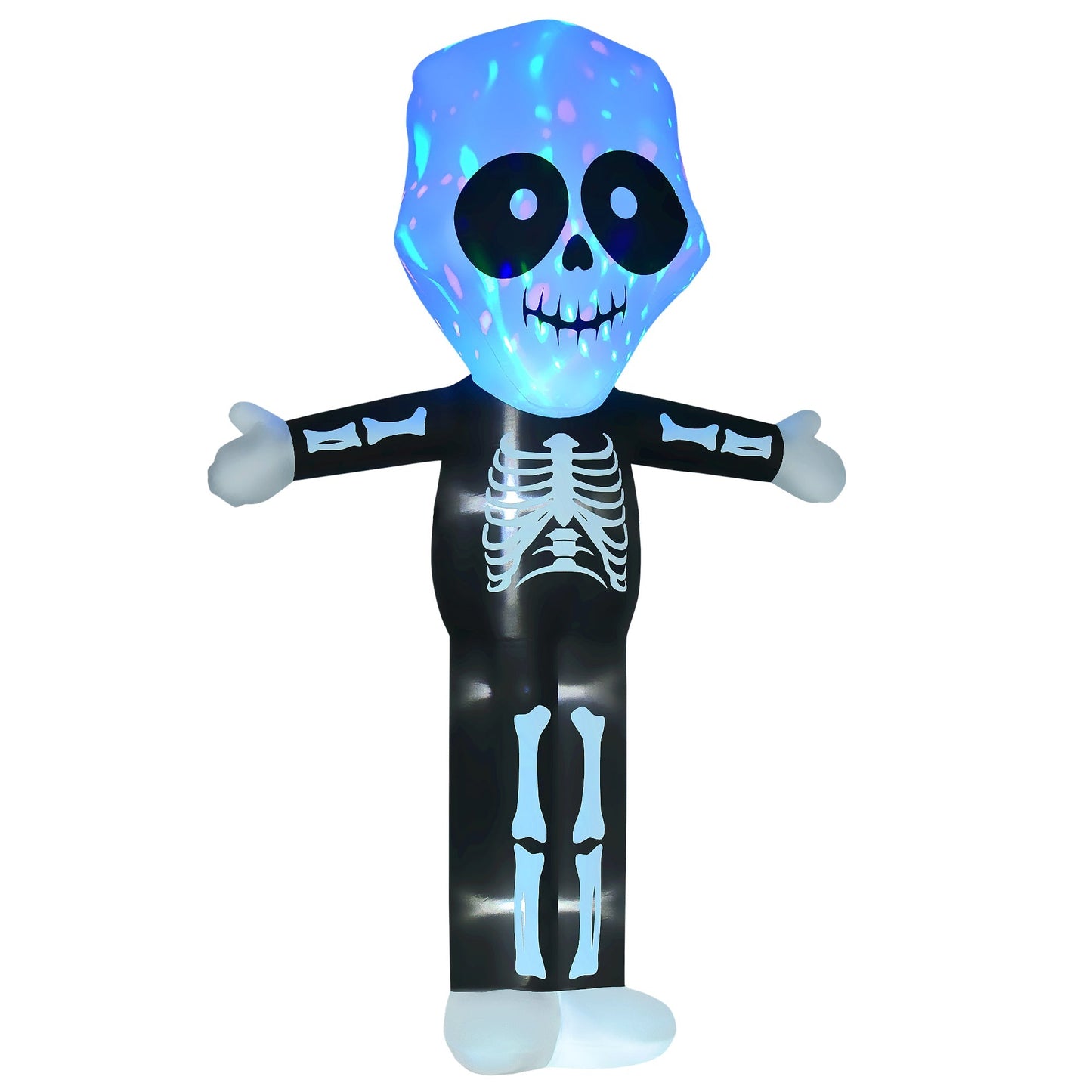 3m Halloween Inflatable Skeleton Ghost Decoration Lighted for Indoor Outdoor Primary Image
