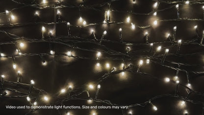 Christmas String Fairy Lights Multifunction Multicolour Outdoor 500 LED - 12.48m by Astralis