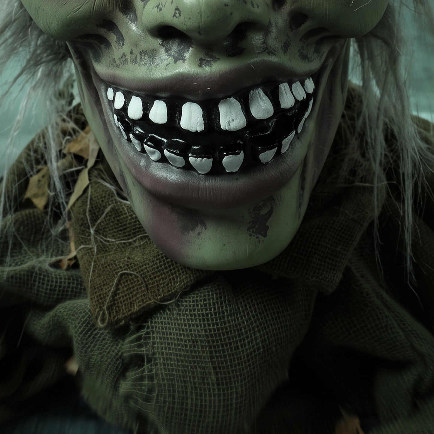 Animated Crawling Zombie Halloween Decoration - 116cm