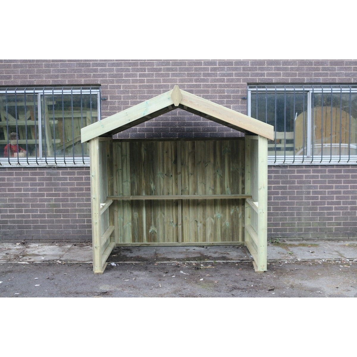 Large Garden Smoking Shelter Apex Roof by Churnet Valley - SS101 Primary Image
