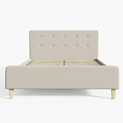 Ashbourne King Size Bed Natural 5 x 7ft