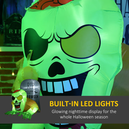 Zombie Inflatable Halloween Decoration - 250cm