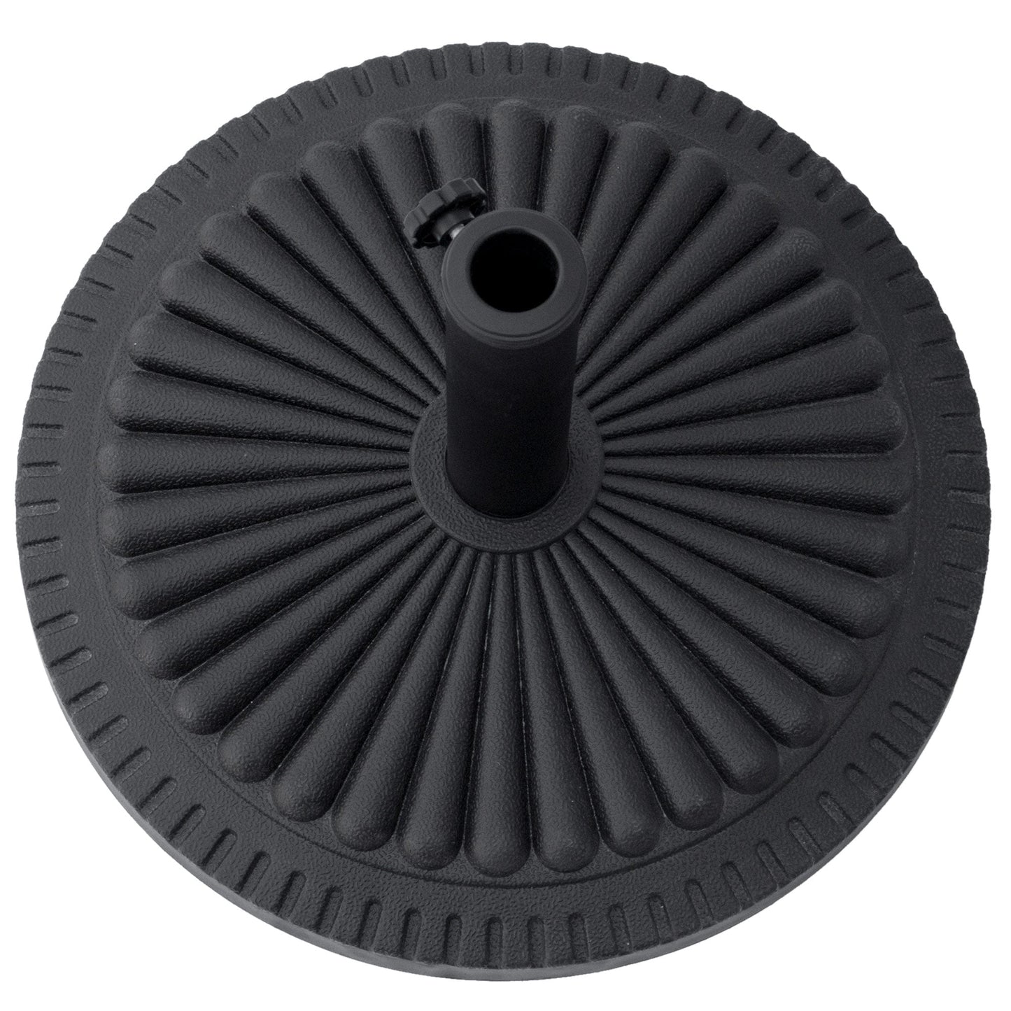 Patio Outdoor Garden 14kg Round Cement Parasol Base Umbrella Weight Stand Holder Fits ?35mm