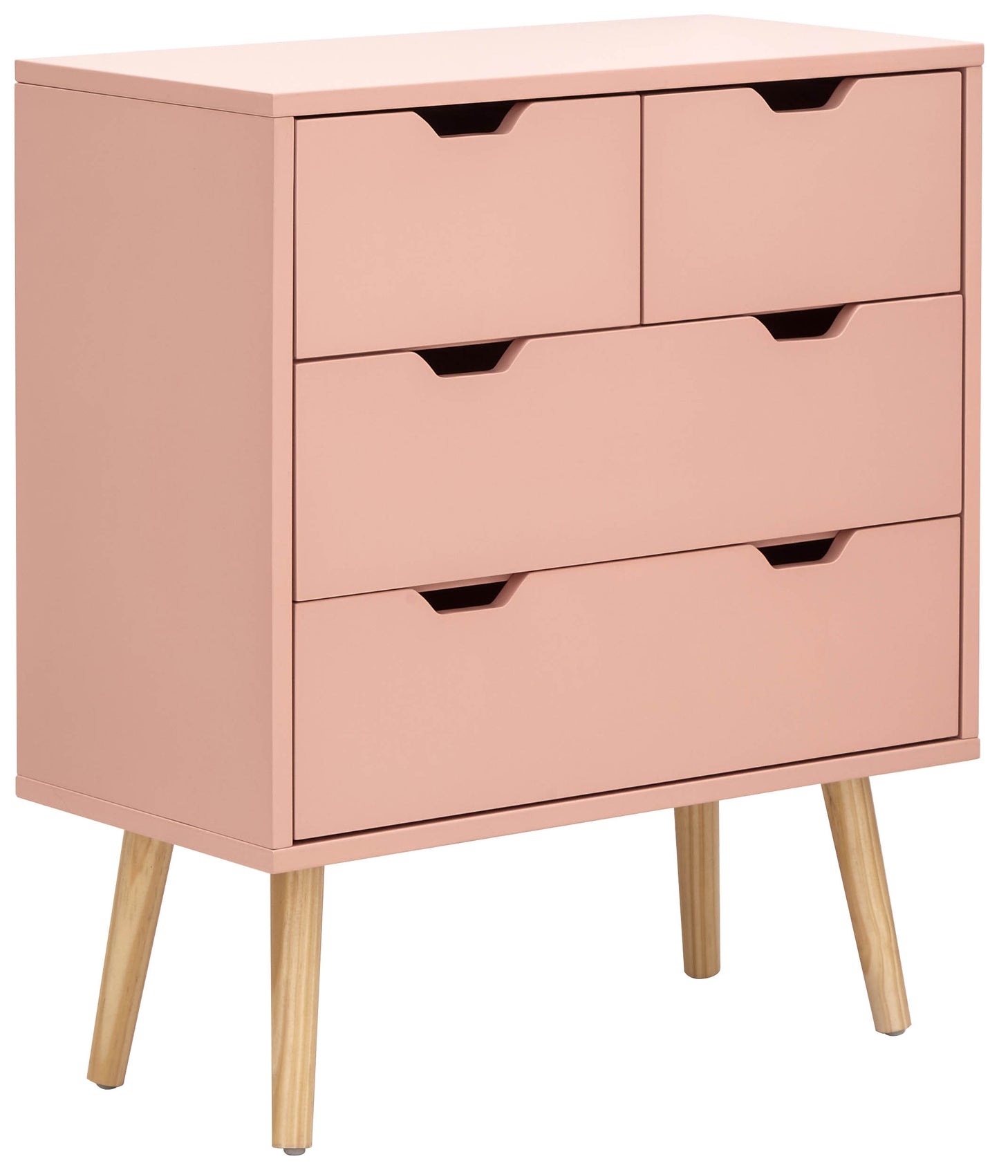 Nyborg Chest of Drawers Pink 4 Drawers