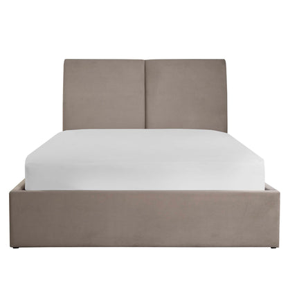 Montrel King Size Ottoman Bed Natural 5 x 7ft