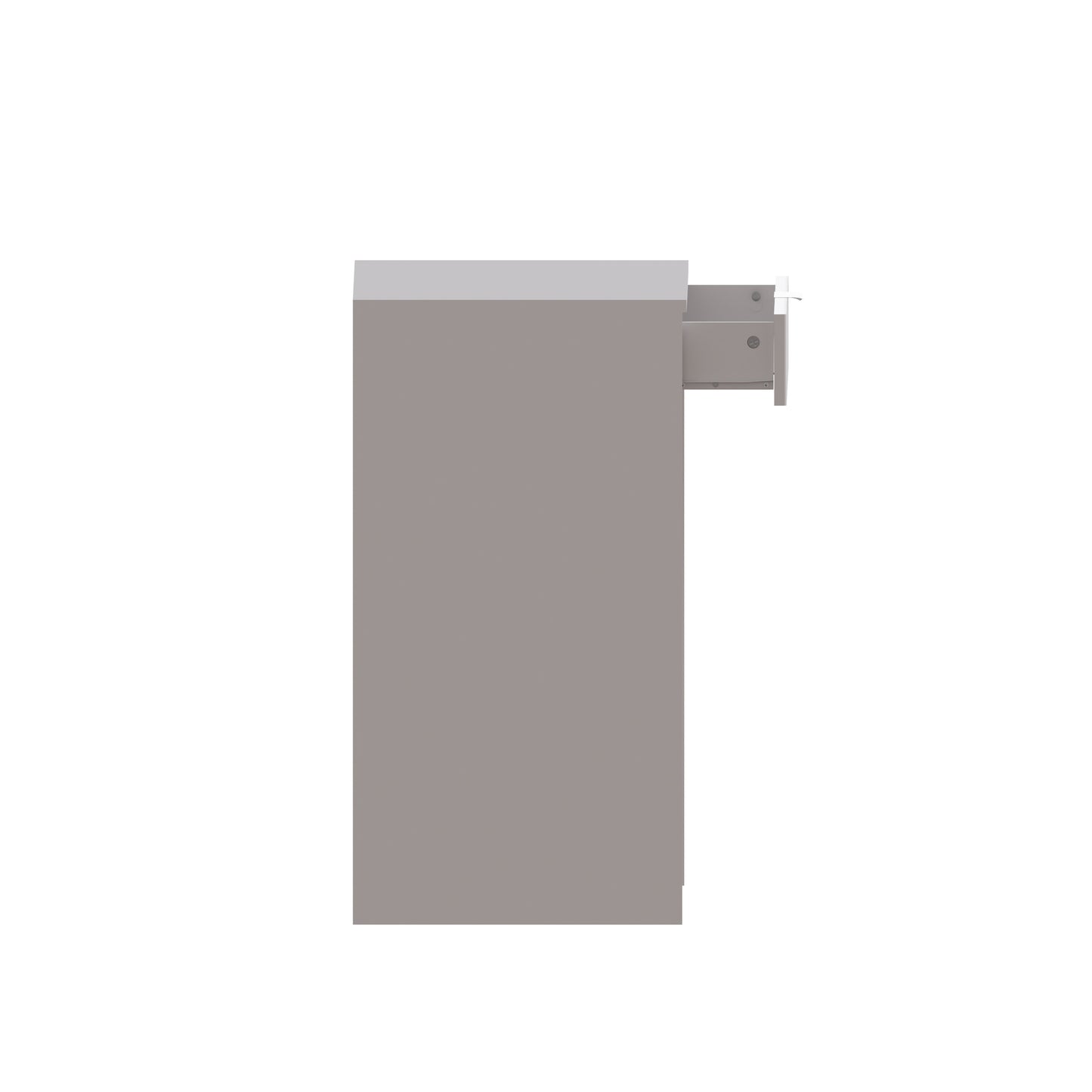 Rankin Desk White 1 Drawer