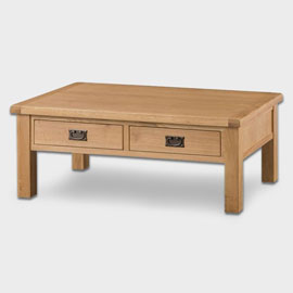 Cotswold coffee table with drawers
