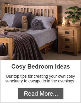 Cosy Bedroom Ideas - Create a cosy sanctuary to escape to in the evenings. Read the blog here