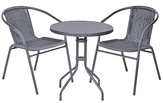 bistro table and chairs - rattan bistro sets