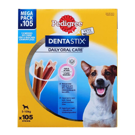 105 Pedigree Dentastix Sticks Small Dog