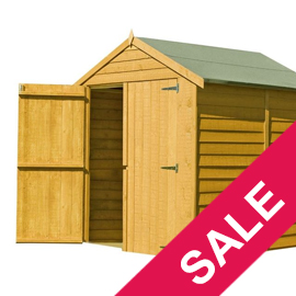 Shire Overlap Garden Shed 6 x 6
