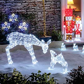 outdoor christmas lights - for your garden