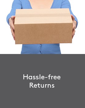 Home delivery, click and collect and hassle-free returns