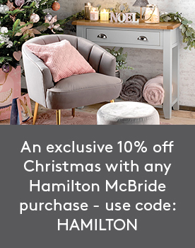 Get an exclusive ten percent off Christmas with any Hamilton McBride purchase