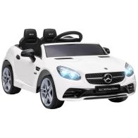 See more information about the Mercedes Benz SLC 300 Ride On Electric Car With Parent Remote 3 To 6 Years White by Aiyaplay