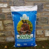 Shredded Horse Manure XL 60L Bag for Mulching 