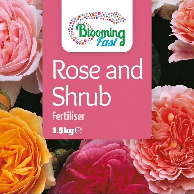 Blooming Fast Organic Rose & Shrub Feed 1.5Kg