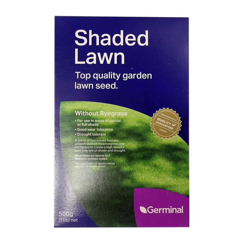 500g Shaded Lawn Seed 14 Square Metres Coverage